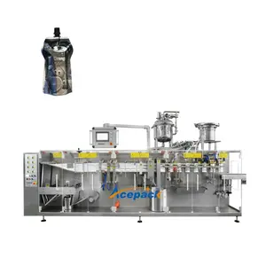 DS-140SC Acepack automatique de qualité supérieure bec supérieur doypack stand up poche liquide/sauce forme remplir joint machine à emballer