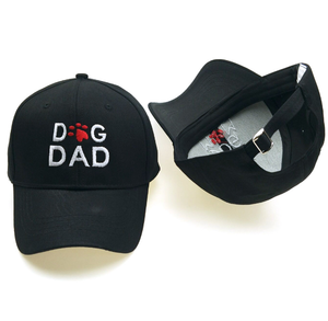 DOG Dad Mom cotton embroidery adjusted sweat popular style high quality baseball caps - Product Image 6