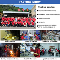 Servicios de Fundición de Precisión por Cera Perdida en Acero Inoxidable 304 316, Fabricación Personalizada con Marca Privada