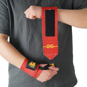 Muñequeras Deportivas Resistentes con Logotipo Personalizado al por Mayor, Muñequeras para Levantamiento de Pesas con Presilla para el Pulgar para Hombres y Mujeres - Product Image 1