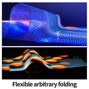 จอ LED ฟิล์มใสบนกระจก สำหรับโฆษณา ผนังวิดีโอโปร่งใส จอแสดงผล LED แบบโปร่งใส - Product Image 5