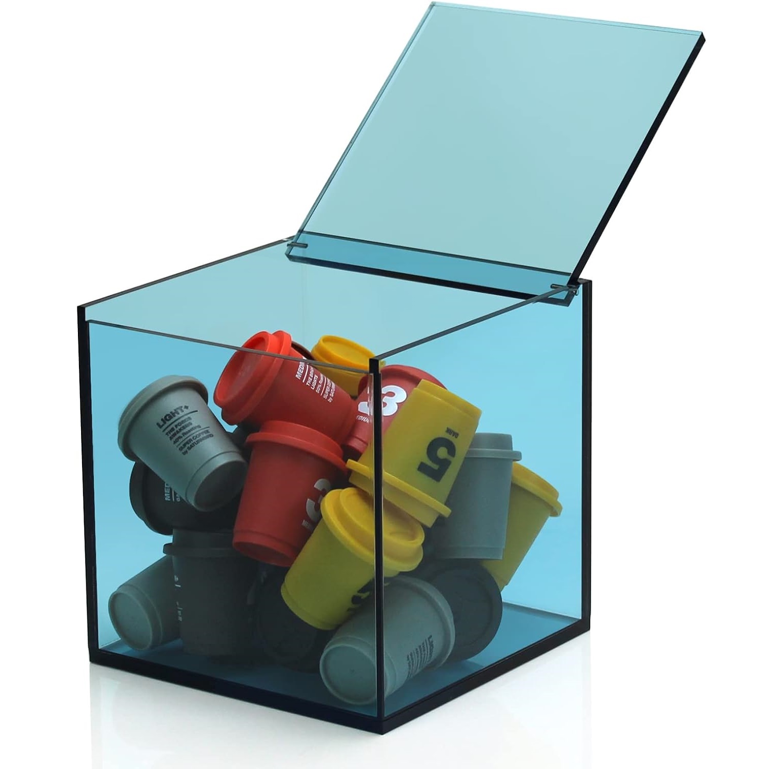 Blu chiaro trasparente