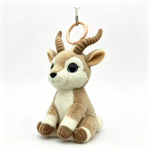 Customized Neutral Color <b>Bear</b> Plush Pillow Charm <b>Cute</b> Sitting Cartoon <b>Bear</b> Stuffed Toy Keychain Mini Stress Relief Plush Gift - Product Image 5