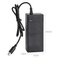 Cargador de Batería de Litio Negro AGM 42V 2A para M365 Pro Ninebot Segway ES1 ES2 ES4, Adaptador de Corriente para Patinete Eléctrico