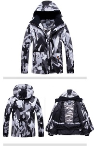 Giacca da <span class=keywords><strong>Sci</strong></span> Impermeabile con Stampa Integrale per <span class=keywords><strong>Uomo</strong></span>, Abbigliamento da <span class=keywords><strong>Sci</strong></span> Maschile, Vestiti da <span class=keywords><strong>Sci</strong></span> per Uomini - Product Image 2