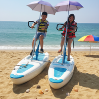 Vélo aquatique Meierya M-032 à coque en fibre de verre pour adultes, idéal pour la mer, le lac et les parcs – Grande capacité, véhicule nautique de loisir – Offre spéciale