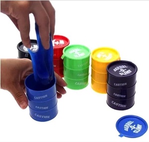 Proveedor Mayorista de Fábrica de Juguetes Antiestrés Mágicos, Juguetes de Slime Esponjoso en Forma de Barril para Niños, Hechos de Plástico Resistente - Product Image 4