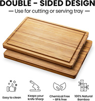 Planche à découper en bambou personnalisée pour la gravure, grande planche à découper épaisse pour charcuterie, cuisine, barbecue, cadeau pour papa, père, homme