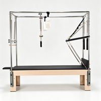 Offre Spéciale Prix Usine : Appareil de Fitness Pilates en Bois d'Érable, Reformer Cadillac pour Usage Commercial et Domestique