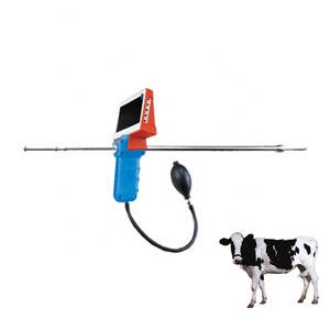 Pistola Portatile in Acciaio Inossidabile Ecologica per Inseminazione Artificiale con Visione AI e Videocamera per Uso Veterinario su Capre - Product Image 1