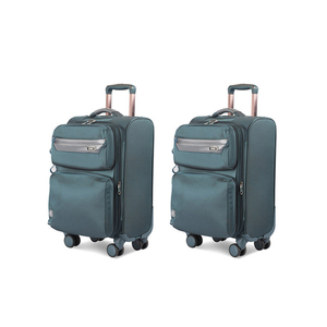 Bolsas de viaje del fabricante Maleta barata Estuches de traje de diseñador de lujo medianos Gran capacidad Equipaje de 20 pulgadas Lona suave para viajes - Product Image 4