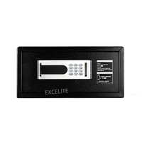EXCELITE Cabinet banquier avec 2 serrures à clé ignifuge bureau personnalisé boîte à pistolet numérique biométrique petit grand résistant au feu hôtel coffre-fort