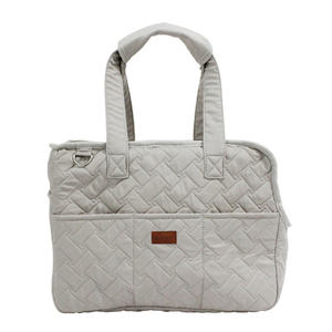 Sevimli büyük kapasiteli tek omuz nefes tuval pet kedi köpek taşıyıcı tote seyahat çantası için açık - Product Image 5