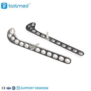 Distal Femoral kompresi pelat pengunci <span class=keywords><strong>Titanium</strong></span> implan hewan ortopedi bahan intervensi instrumen bedah - Product Image 3