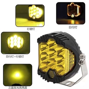Fari Fendinebbia LED <span class=keywords><strong>BSG</strong></span> SK-9'' da 9 Pollici Super Luminosi per Auto e Pickup, Luci Modificate a Tre Lati, Impermeabili IP68 - Product Image 3