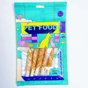 100g Taster Pack Chicken Beef And Duck Wrapped Around A Cowhide Stick Rolls Dog Chew Treats