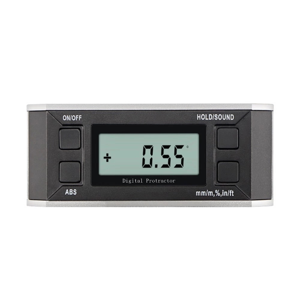 High quality IP65 Digital LCD Protractor Angle Finder Level Inclinometer Magnetic V-Groove 0~360degree