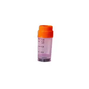 Labor transparente plastische kryogene Flasche kryogenes Rohr sterles PP-Eischlussrohr 0,5 ml Rohr