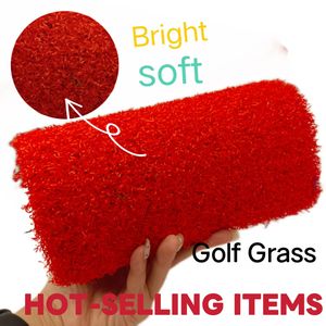 Shuangzhu fabrika doğrudan satış çevre dostu yumuşak ve su geçirmez gökkuşağı Golf çimi çim açık yapay Golf çimi - Product Image 2