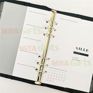 Insert de planificateur vertical personnalisé pour agenda professionnel, blanc, avec mise en page hebdomadaire catégorisée du dimanche au samedi - Product Image 4