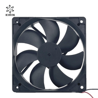 Ventilateur axial sans balais 12025 120mm 120x120x25mm 12V 2000RPM 61CFM pour refroidissement de boîtier de machine industrielle DC 12V 12CM