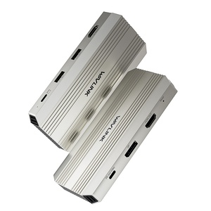 Station d'accueil <span class=keywords><strong>USB</strong></span>-C WAVLINK WL-VR204 2-en-1 avec carte de capture 4K haute performance – Vente directe usine - Product Image 1