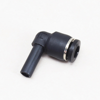 Bouchon de tuyau pneumatique PLJ, type ovale 6 mm, raccords à connexion rapide, coude à brancher, connecteur à filetage, connecteur pneumatique