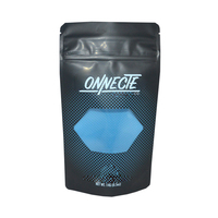 Mini sacs d'échantillons en feuille mate de qualité alimentaire personnalisés 28g avec logo de sac à fermeture éclair en mylar pour pochette d'emballage