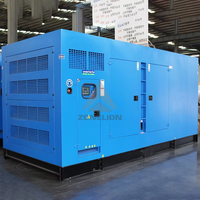 Groupe électrogène Weichai Baudouin 500kw 630 kva Generador Groupe électrogène diesel à auvent silencieux