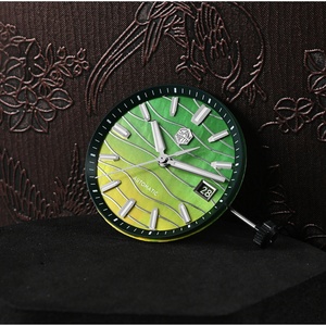 ซาน มาร์ติน 39 มม. Miyota 9015 Splicing MOP Dial 3H Date BGW-X1 Luminous OTF Clasp กันน้ำ 100M SN0150 - Product Image 3