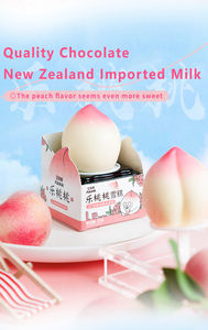 ถุงขนม Abink 3D รสพีชแสนอร่อย: ไอศกรีมคาปูชิโน่, แอนติพาสโต, ซุปเค้ก และนมช็อกโกแลตพร้อมวัตถุเจือปน - Product Image 6