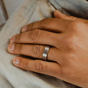 Maiyi 보석 사용자 정의 Pt950 플래티넘 보석 바그 드 마리아주 En 또는 플래티넘 반지 남자 - Product Image 4