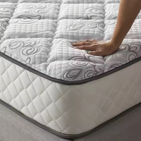 Matelas d'Hôtel Économiques Euro Top, Fournisseur d'Usine, Matelas de Lit d'Hôtel en Mousse à Ressorts Ensachés Grand Lit, Très Grand Lit et Lit Double, Livrés en Boîte