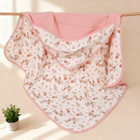 Serviettes de bain à capuche 100 % coton mousseline absorbantes pour nouveau-nés, nourrissons, tout-petits et enfants – Essentiels de bain unisexes