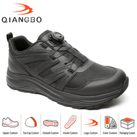 Chaussures de sécurité basses pour hommes, personnalisées, légères, imperméables, respirantes, à boucle automatique, pour l'entraînement, vente en gros