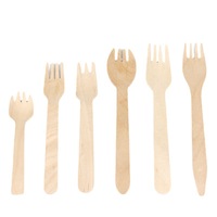 Ensemble de couverts jetables en bois de bambou, nouveau design, personnalisé, couteau, cuillère, fourchette et baguettes, pour la restauration en gros et les fêtes