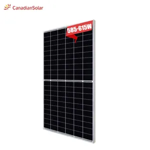 Canadian High Quality 585W PV Panel Mono Crystalline Canadian 600W PV Module With Discount