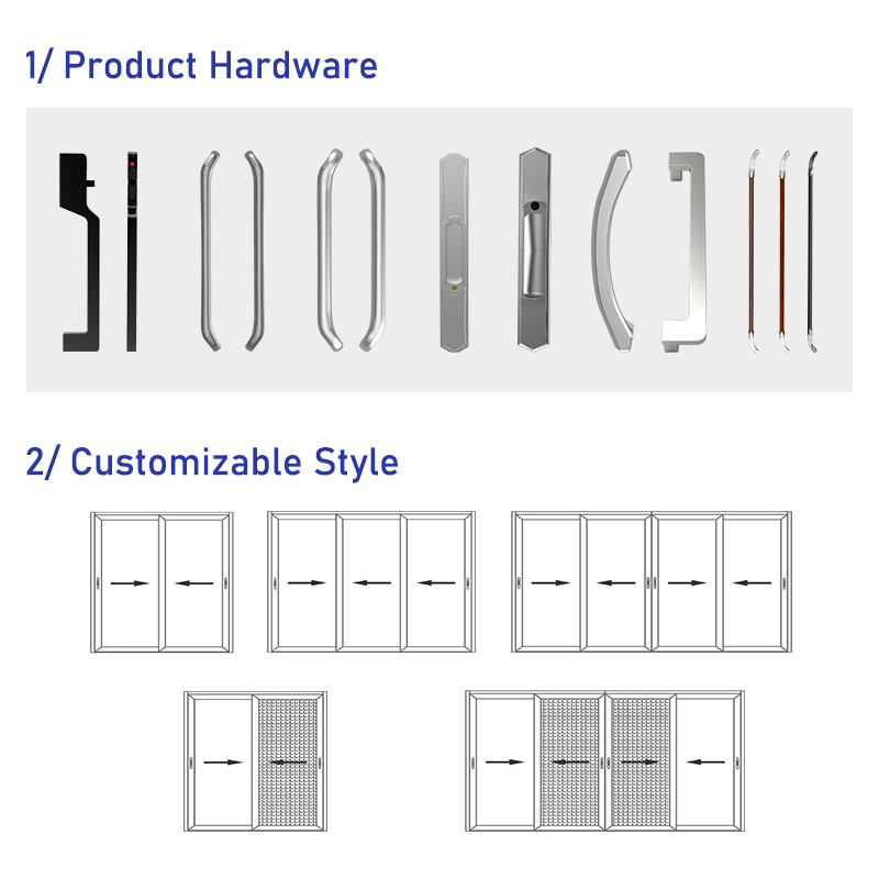 exterior doors 3 feet aluminum