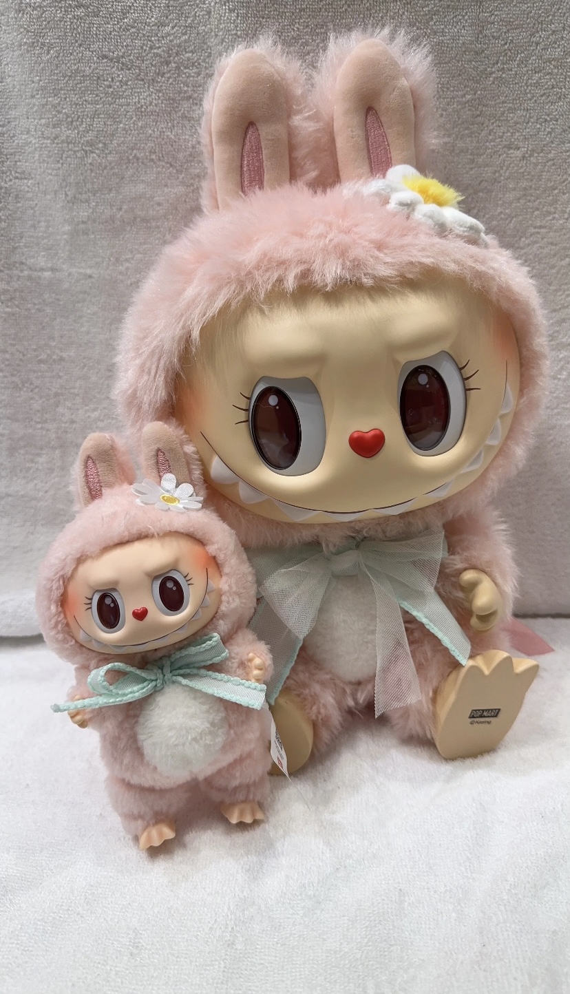 Pop Mart Labubu Mokoko Close to Sweet Vinyl Plush Doll