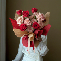 Nouveau Papier Chennai DIY Façonné à la Main, Moelleux, Imperméable, Anti-Graisse, Recyclable, pour Emballage Artistique et Bouquets