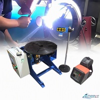 Positionneur de soudage rotatif motorisé à écran tactile avec programmation PLC, capacité 0,6 MT (600 kg horizontalement, 300 kg verticalement)