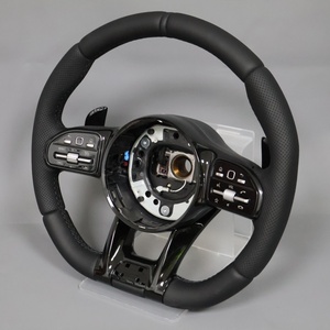 Volant noir au <span class=keywords><strong>prix</strong></span> d'usine pour Mercedes-Benz W177 AMG E63 W212 W221 W166 X253 GLC200 - Product Image 1
