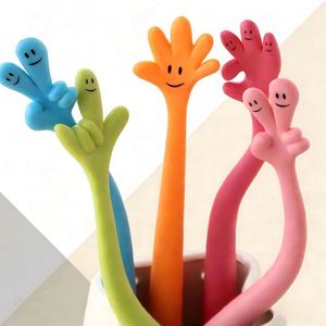 Creative Finger Kawaii Gel <b>Pens</b> Wholesale Promotional Cheap Advertising Signature <b>Pens</b> High Quality Custom <b>Pen</b> for Events Gifts - Product Image 5