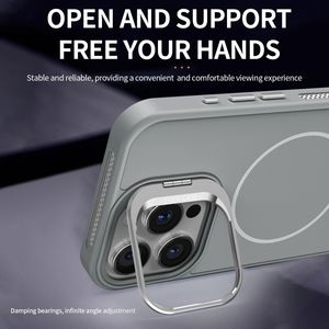 Cubierta trasera antimagnética acrílica para iPhone 16promax 15 14 13 12 11 <span class=keywords><strong>10</strong></span> 9 8 7 6 5 4 3 2 1 con función anticaída <span class=keywords><strong>de</strong></span> Metal - Product Image 4