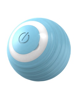 Novo Pet Brinquedos Cão Auto Rolling Ball Inteligente Mascotas Rotação Automática Recarregável bola de brinquedo interativo do gato com carregador USB - Product Image 5