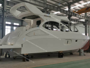 55.1ft Yacht en fibre de verre Luxury Boat Cabin Cruiser Houseboat à vendre - Product Image 6
