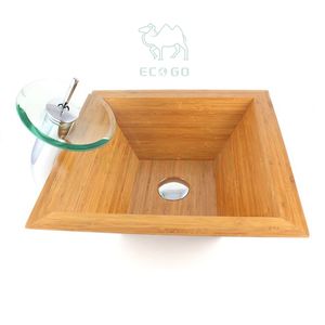 Lavabo en bois de grande capacité Lavabo de salle de bain moderne en gros Lavabo de salle de bain avec logo personnalisé - Product Image 5