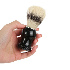 Playboy Shaving <b>Brush</b> Pure Badger Hair Black Handle For Men's Facial Grooming - Product Image 4