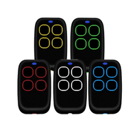 HCS301 Marque 433.92MHz Code Fixe et Code Roulant 12V Garage/Porte Porte Télécommande 4 Boutons Fonction Automatique Domotique Intelligente