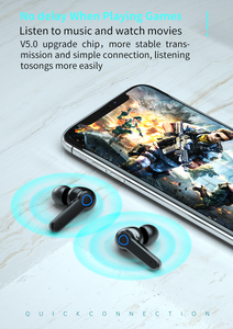 หูฟังไร้สาย M19 5C TWS V5.0 รุ่นมินิ แท้ไร้สาย เสียงสเตอริโอ 9D กันน้ำ เหมาะสำหรับเล่นกีฬาและเกมมิ่ง พร้อมไฟ LED แสดงสถานะแบตเตอรี่ แบบใส่ในหู ปี 2025 - Product Image 5